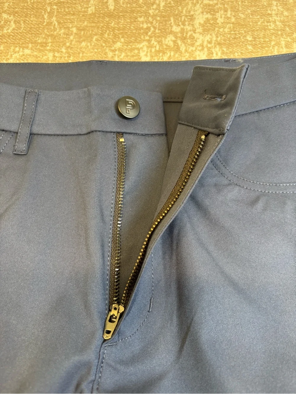 Public Rec Men’s Dealmaker 5-Pocket Performance Tech Pants  Navy Blue 33X3O NWT